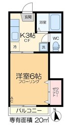 メゾンド・カトーの物件間取画像